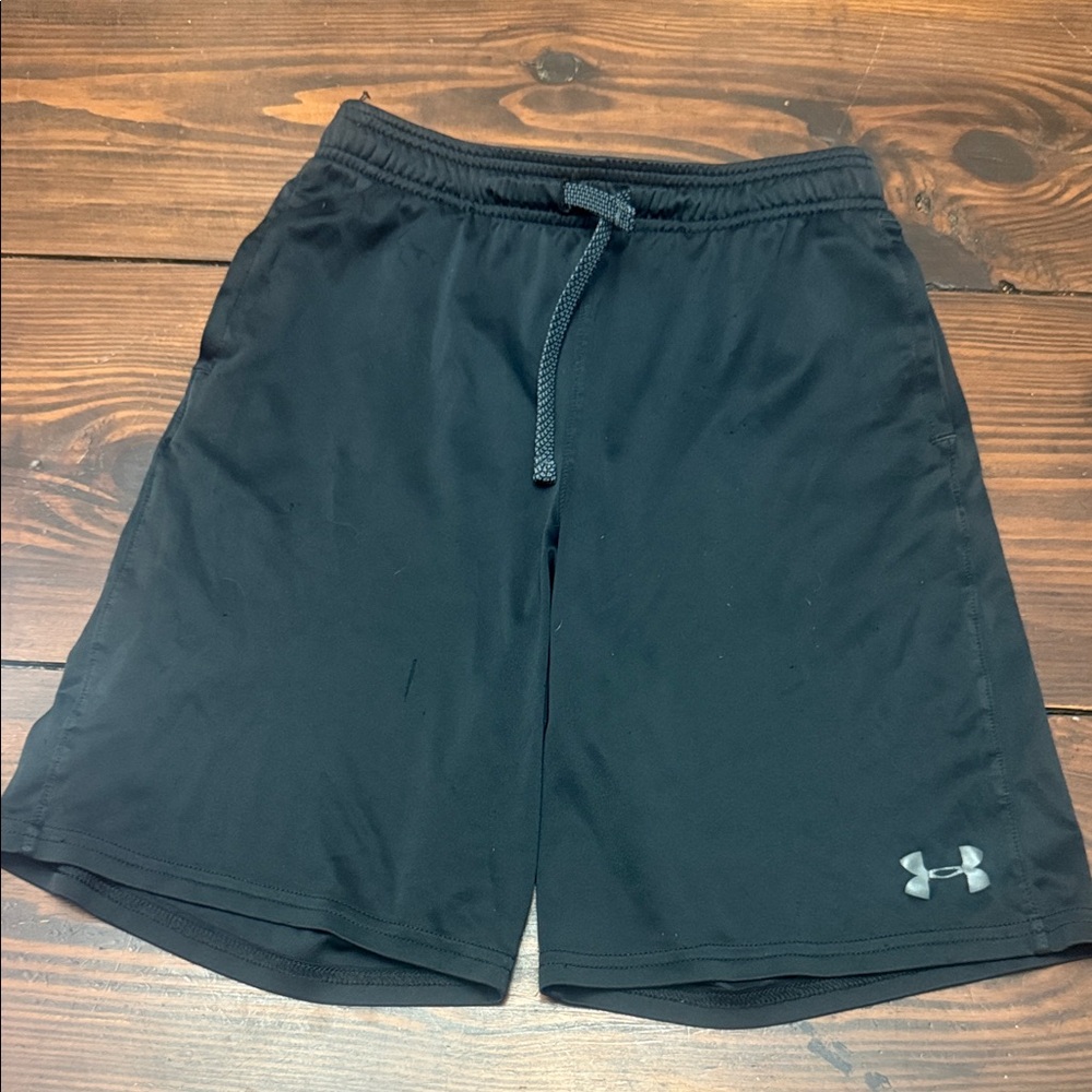 Under Armour Boy’s Charcoal Athletic Shorts